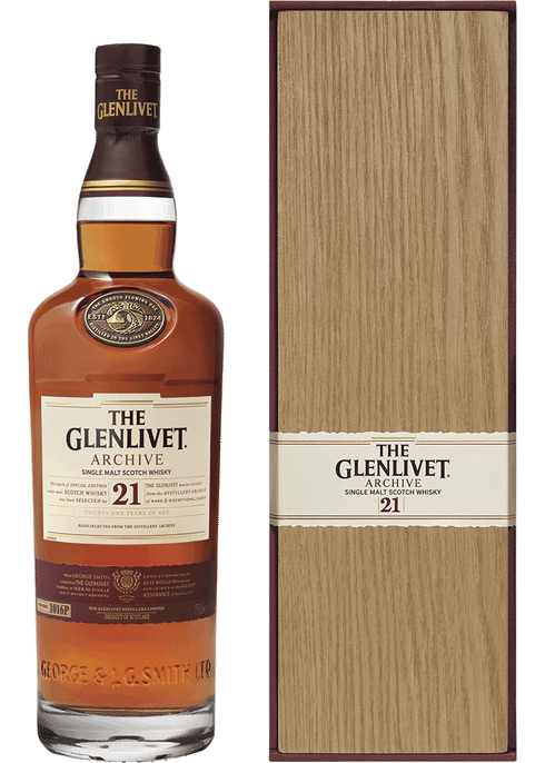 Glenlivet 21 yrs / giftbox (0.70L) 